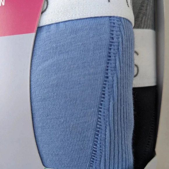 NWT Hanes Boyfriend Cotton Stretch Mid-thigh Briefs Sizes 5, 6, 7, 8 &9 Tagless - Picture 2 of 8